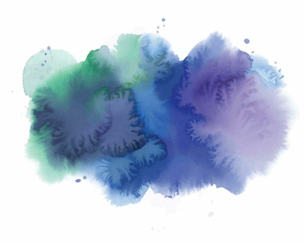 Abstract colorful watercolor background for graphic design vector