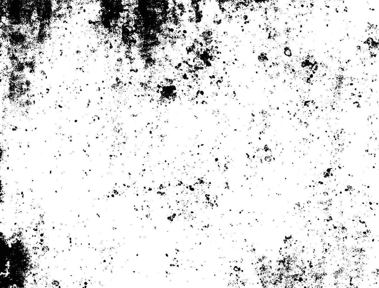 Black and white grunge urban texture vector with copy space. Abstract illustration surface dust and rough dirty wall background with empty template. Distress or dirt and grunge effect concept - vector