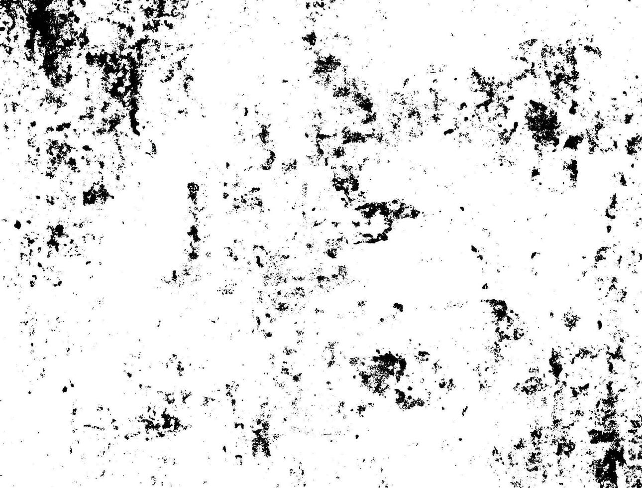 Black and white grunge urban texture vector with copy space. Abstract illustration surface dust and rough dirty wall background with empty template. Distress or dirt and grunge effect concept - vector