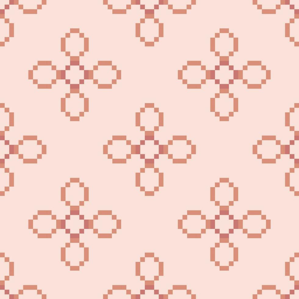 étnico ikat tela modelo geométrico estilo. ikat bordado étnico oriental modelo Rosa oro rosado oro antecedentes. resumen,vector,ilustración.textura,ropa,marco,decoración,motivo enamorado. vector