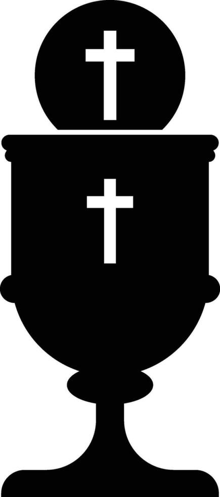 santo comunión, eucaristía icono vector