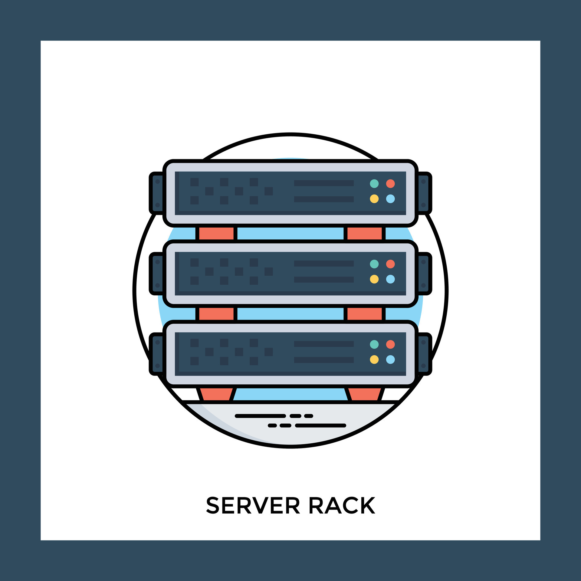 Data storage devices placed over one another in a symmetry indicating