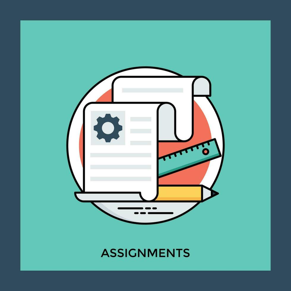 Designing tools and a paper with cog conceptualizing assignment vector