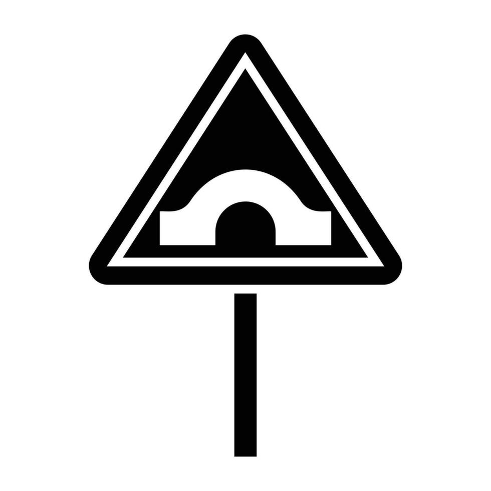 la carretera señales y poste indicador plano vector íconos conjunto
