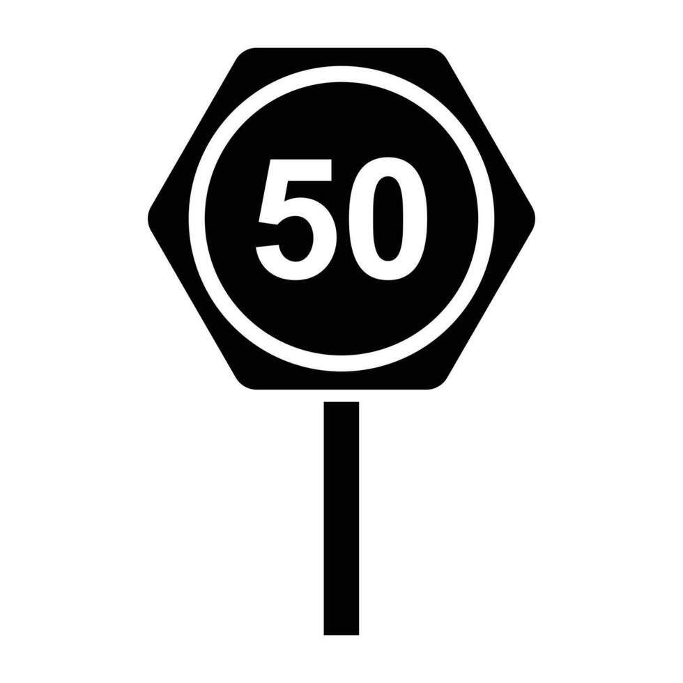 Road Signs and Guidepost Flat Vector Icons Set