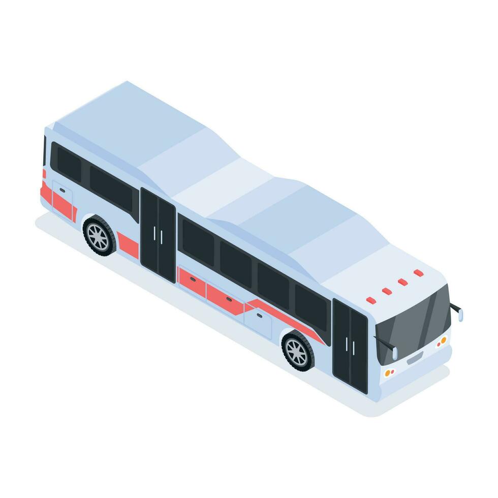 Flat Transport icons vector