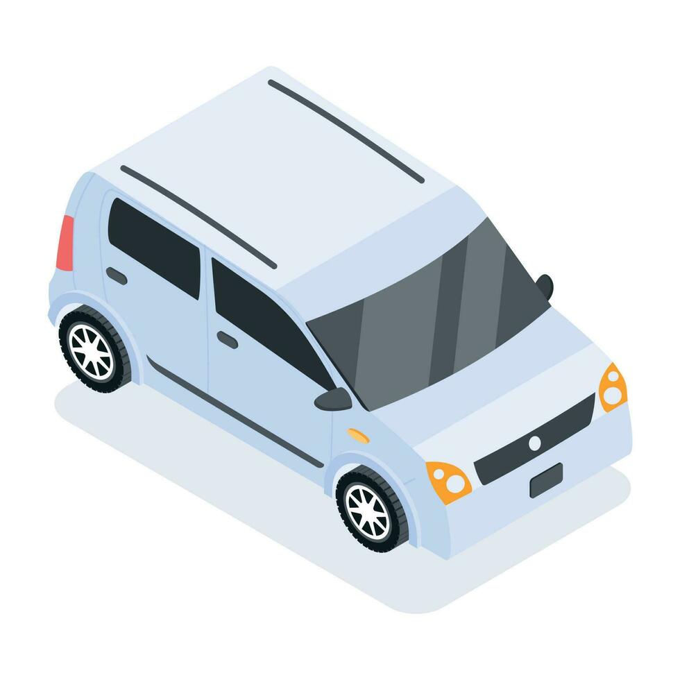 Flat Transport icons vector