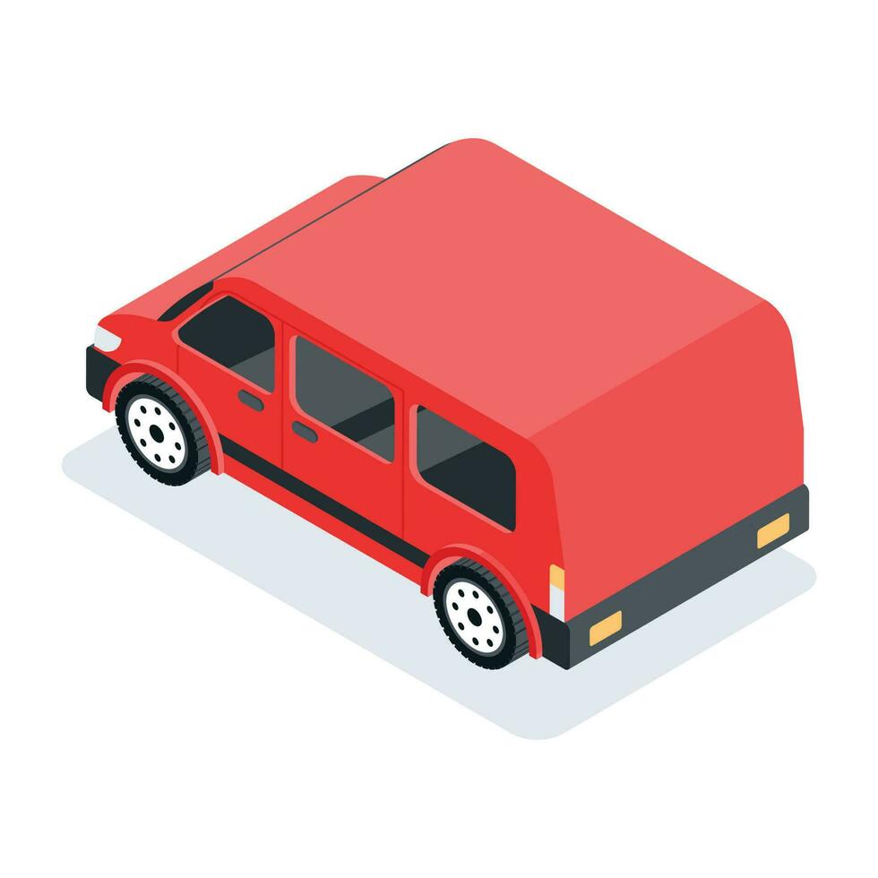 Flat Transport icons vector