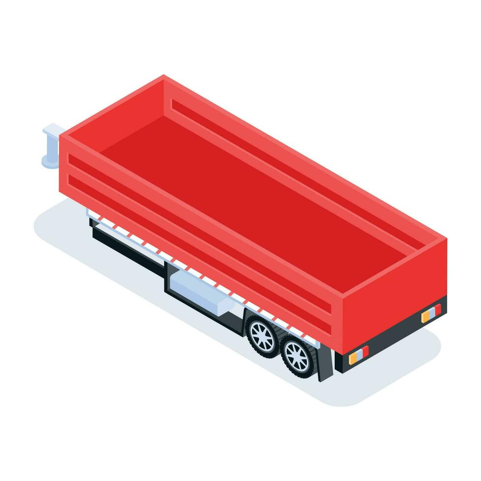 Flat Transport icons vector