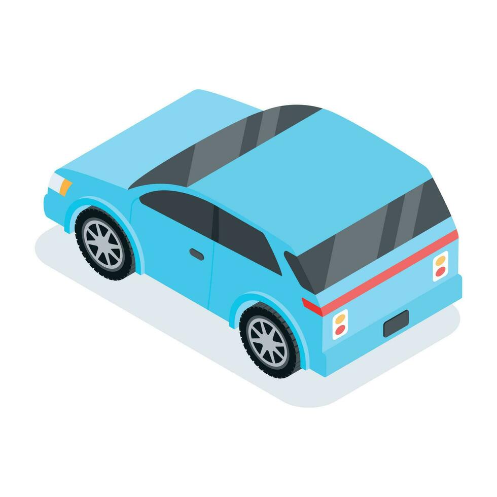 Flat Transport icons vector