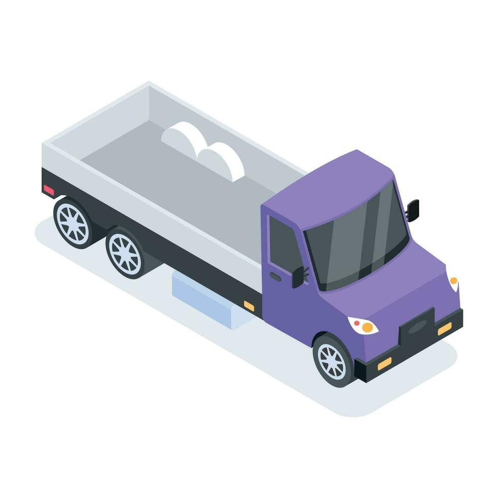 Flat Transport icons vector
