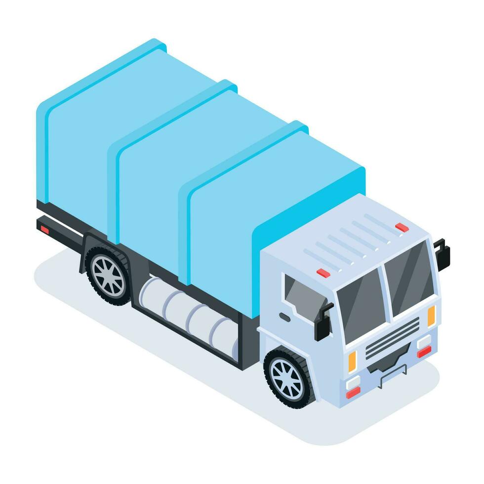 Flat Transport icons vector