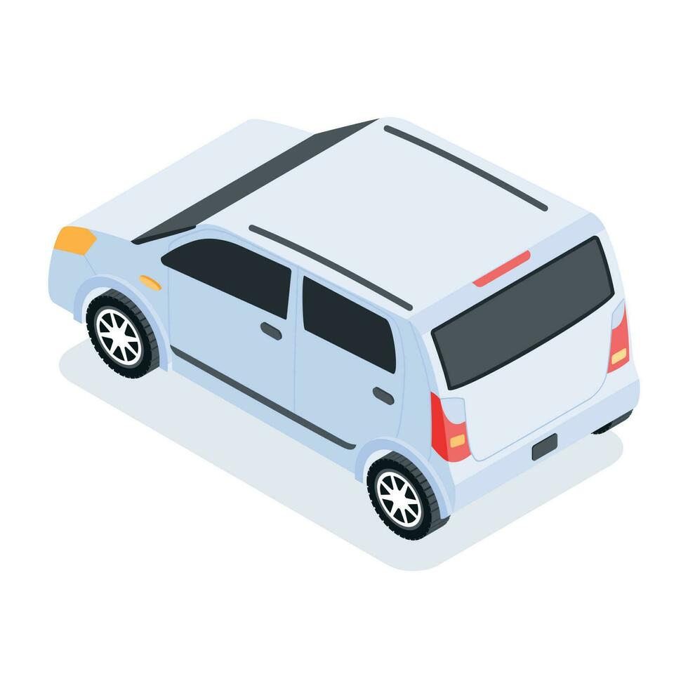 Flat Transport icons vector