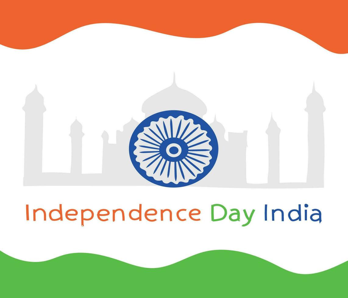 India independence days vector