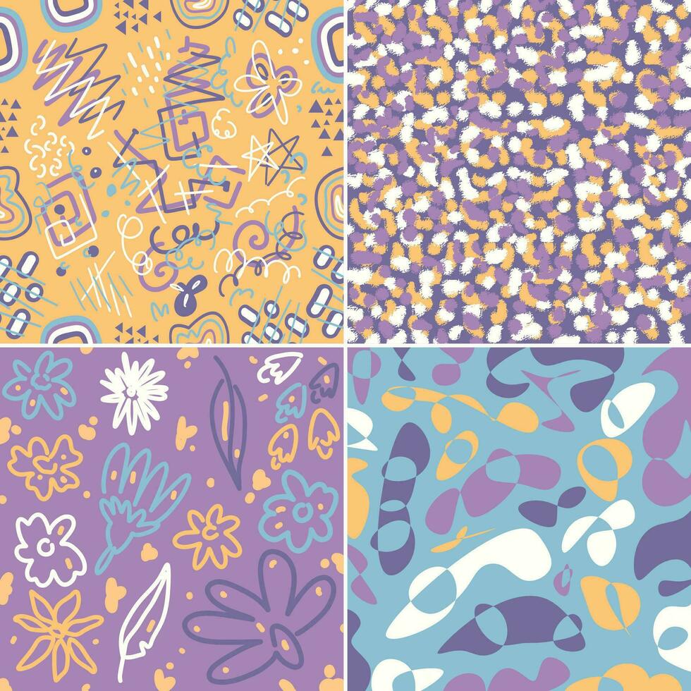 Free vector bundle abstract background pattern