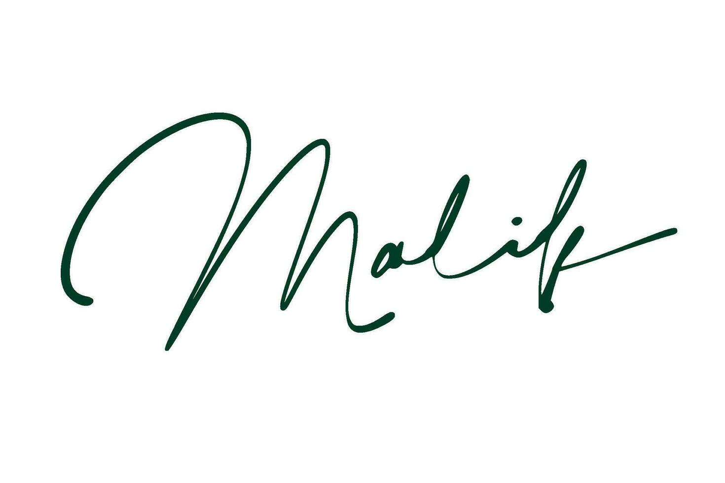 signature series M design illustration vector