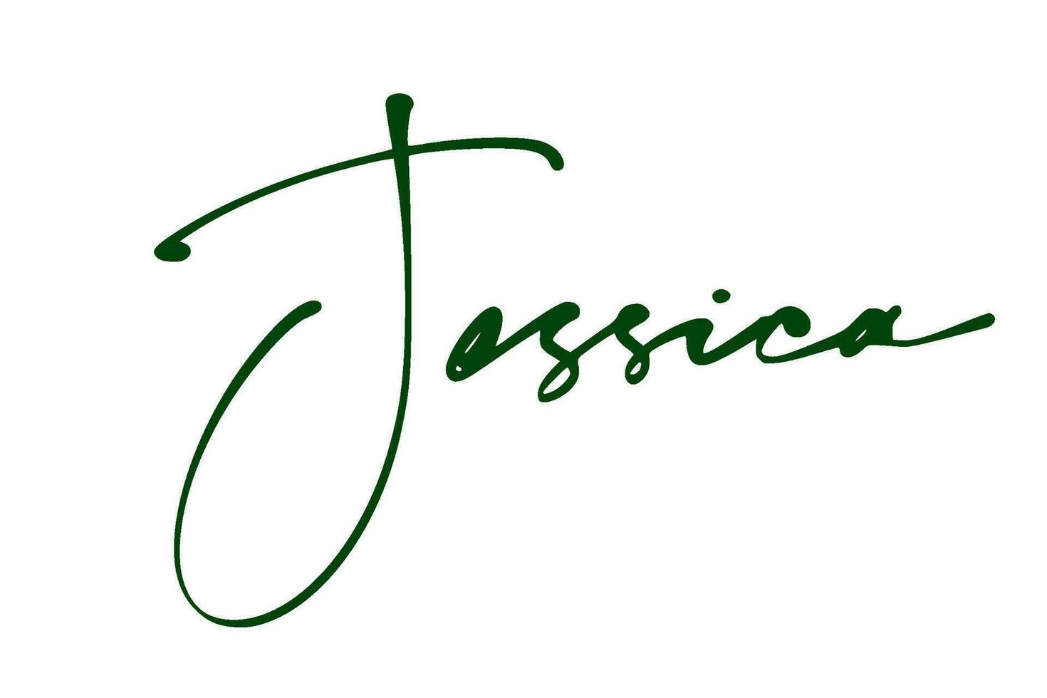 signature series J design illustration vector
