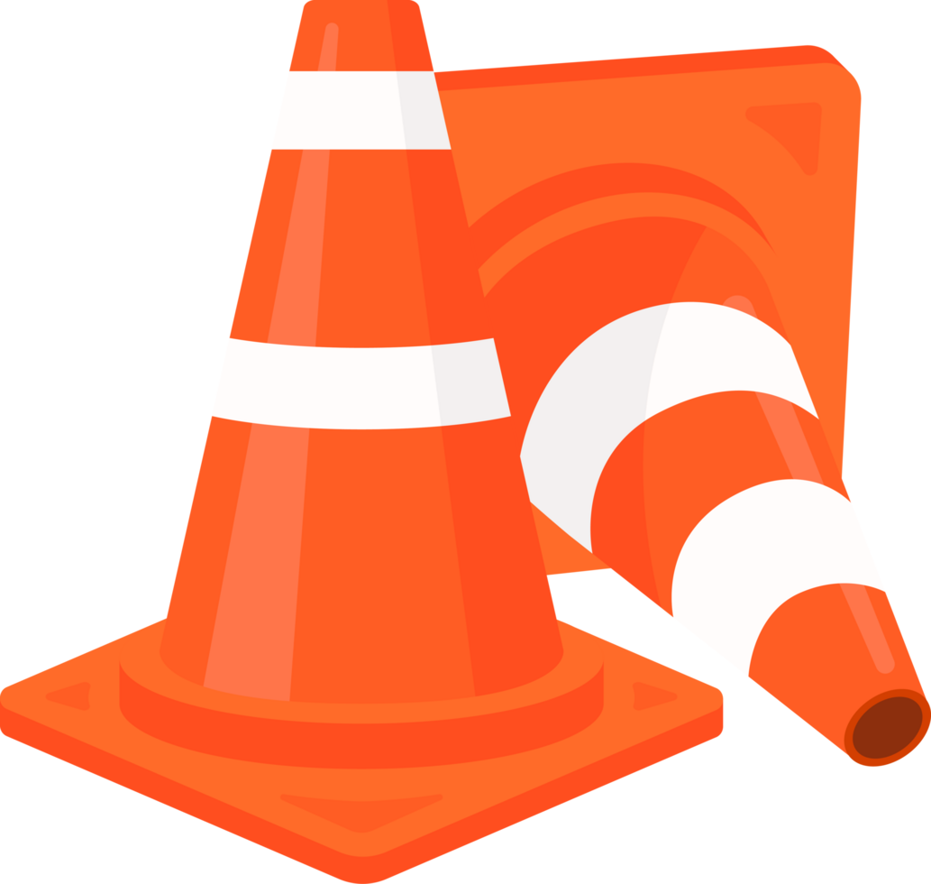 traffic cone under construction 26972628 PNG