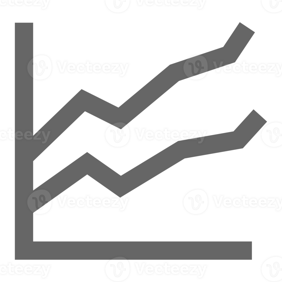 Business report icon. Graph chart presentation symbol. png