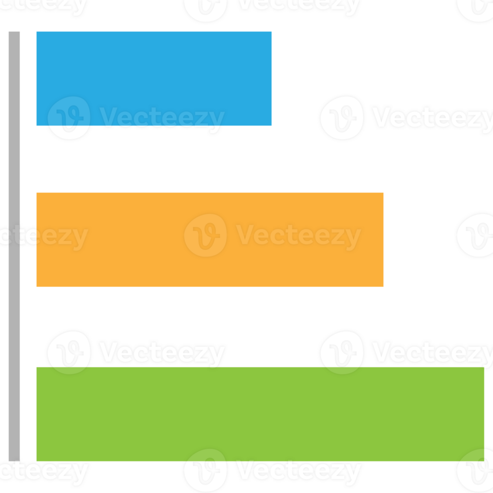 Business graph icon, Color object statistics finance presentation, Flat success report symbol. png