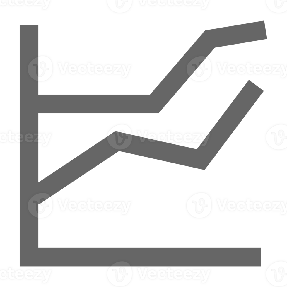 Business report icon. Graph chart presentation symbol. png
