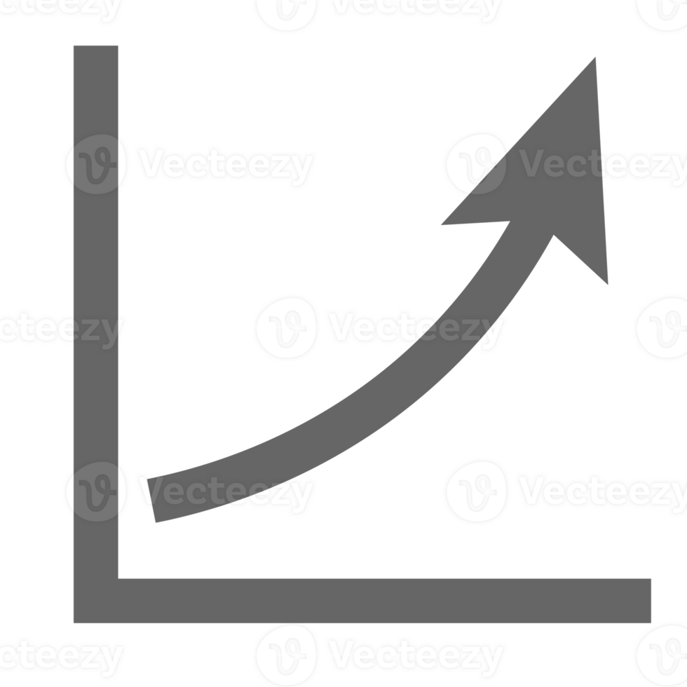 Business report icon. Graph chart presentation symbol. png