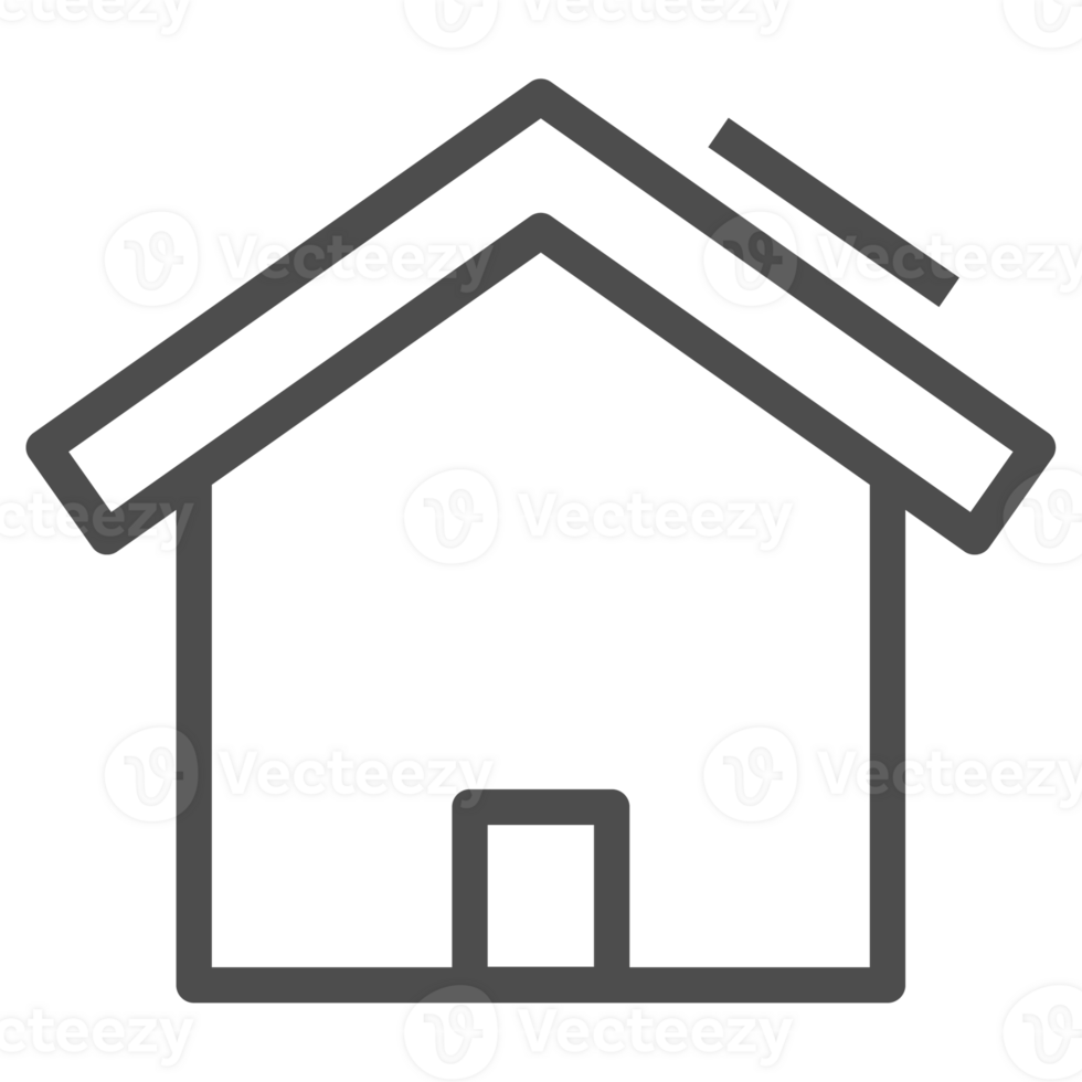 Smart home technology line icon. Home equipment  object symbol. png