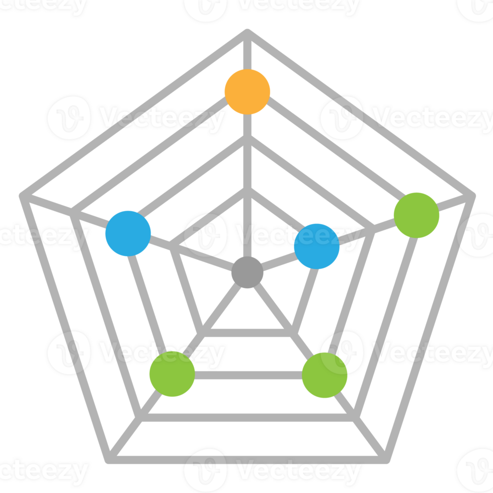 Business graph icon, Color object statistics finance presentation, Flat success report symbol. png
