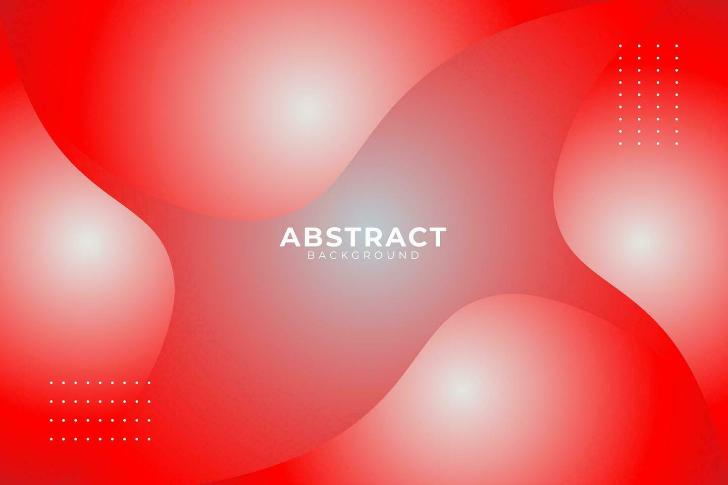 Modern red gradient liquid abstract background vector