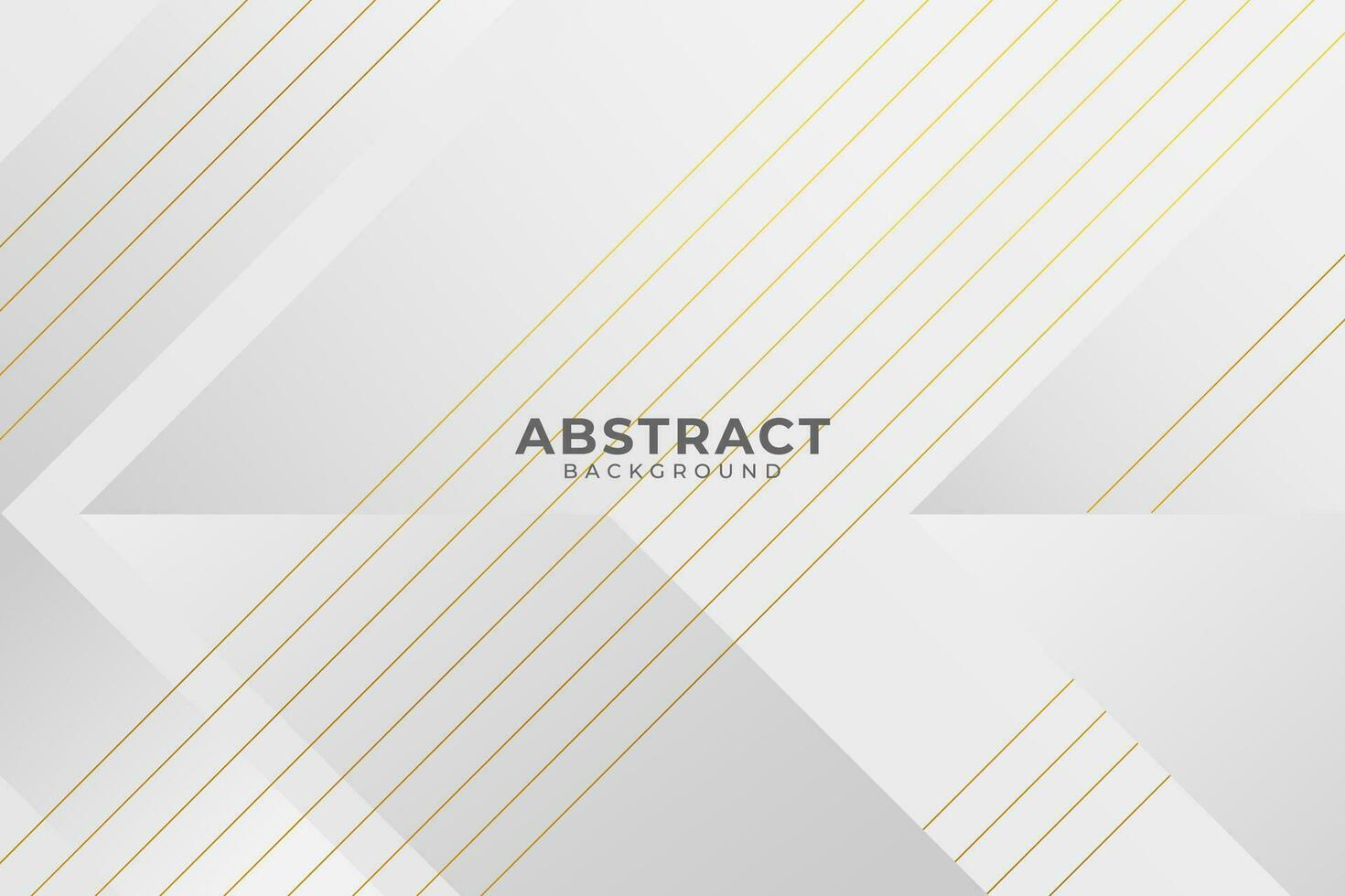 Modern white background with gold lines design vector