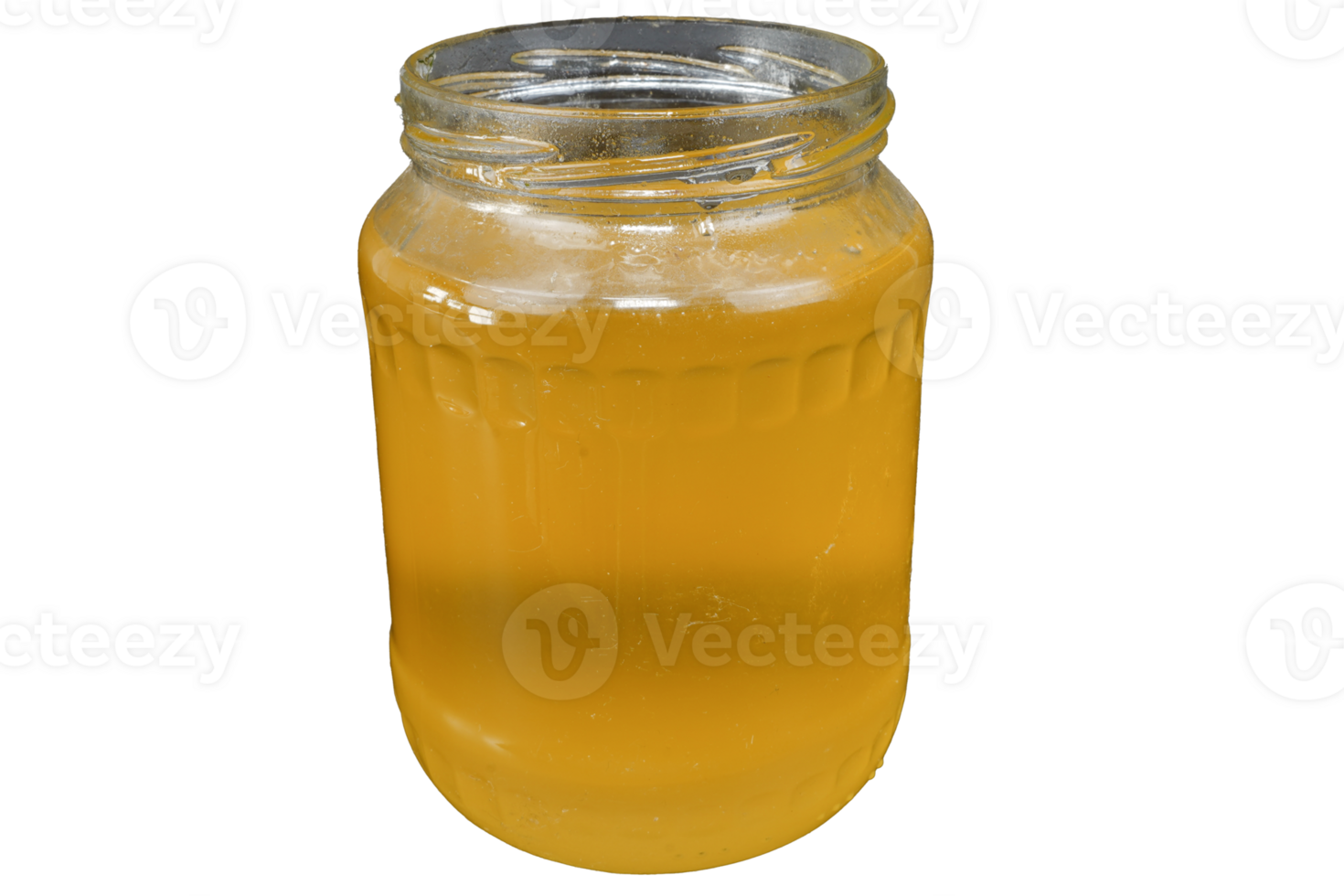 Glass jar with honey. Jar of honey. Golden honey. Raw honey. 26973938 PNG