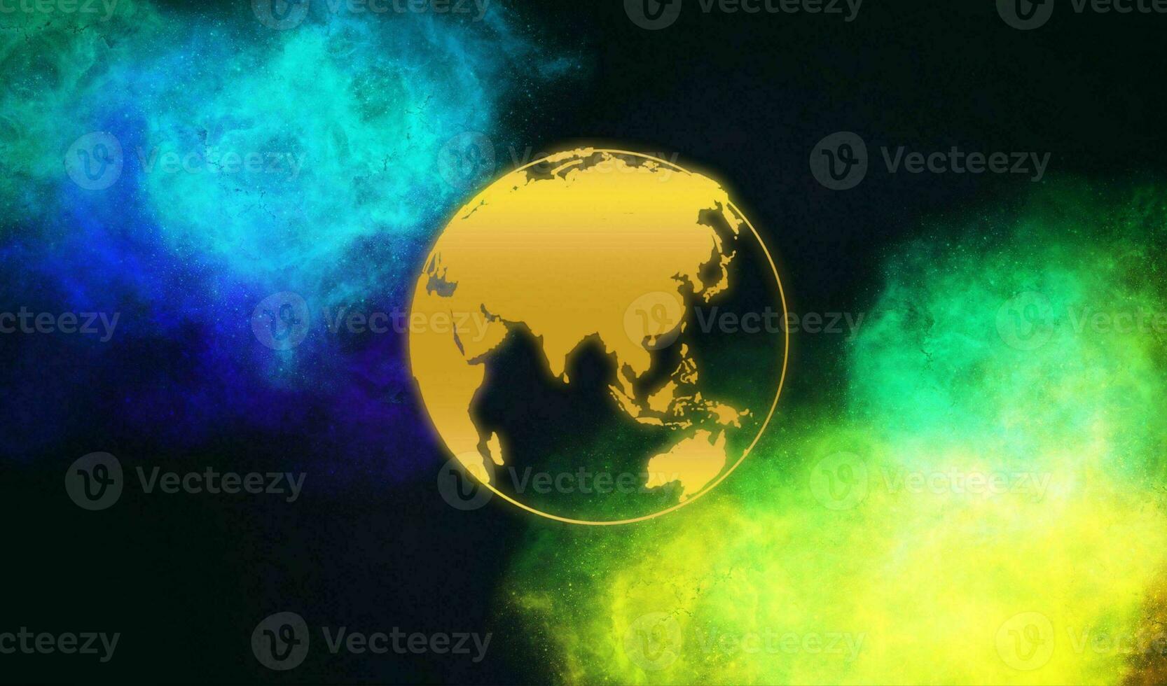Abstract fluid iridescent holographic neon curved wave in motion colorful background 3d render. Gradient design element for backgrounds, banners, wallpapers, posters and covers photo