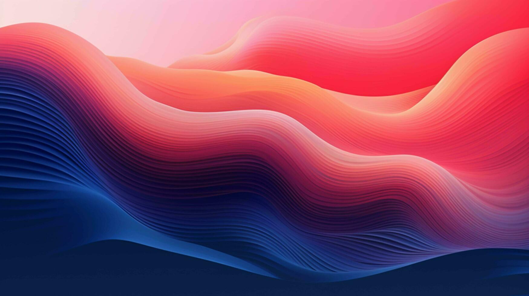 a visually stunning abstract background with smooth animations and transition, AI generated photo
