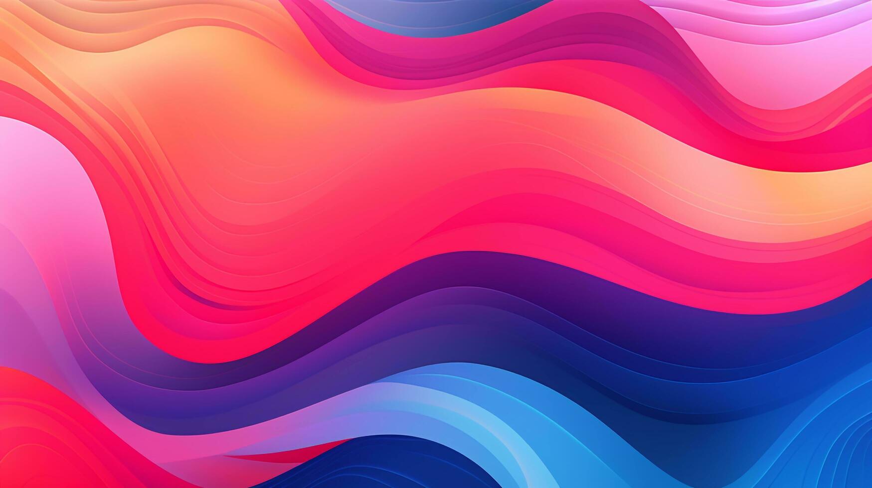 abstract background for a website landing page, using vibrant colors and dynamic shapes, AI generated photo