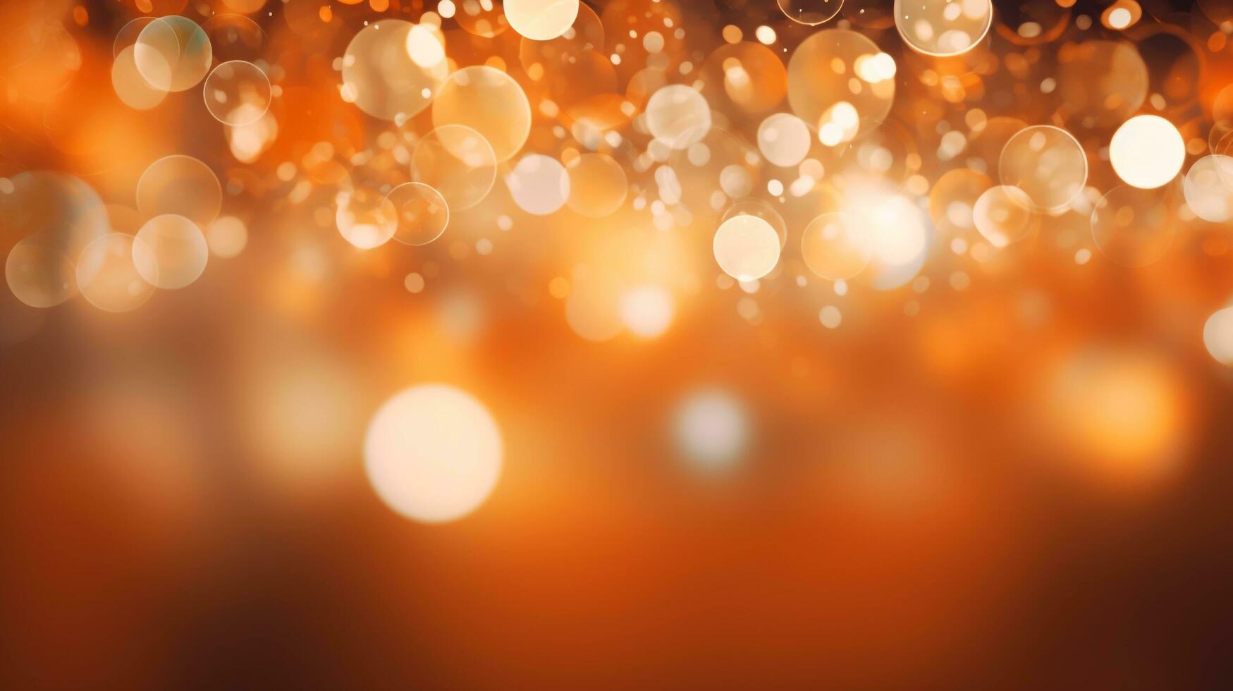 gold bokeh light background, AI generated photo