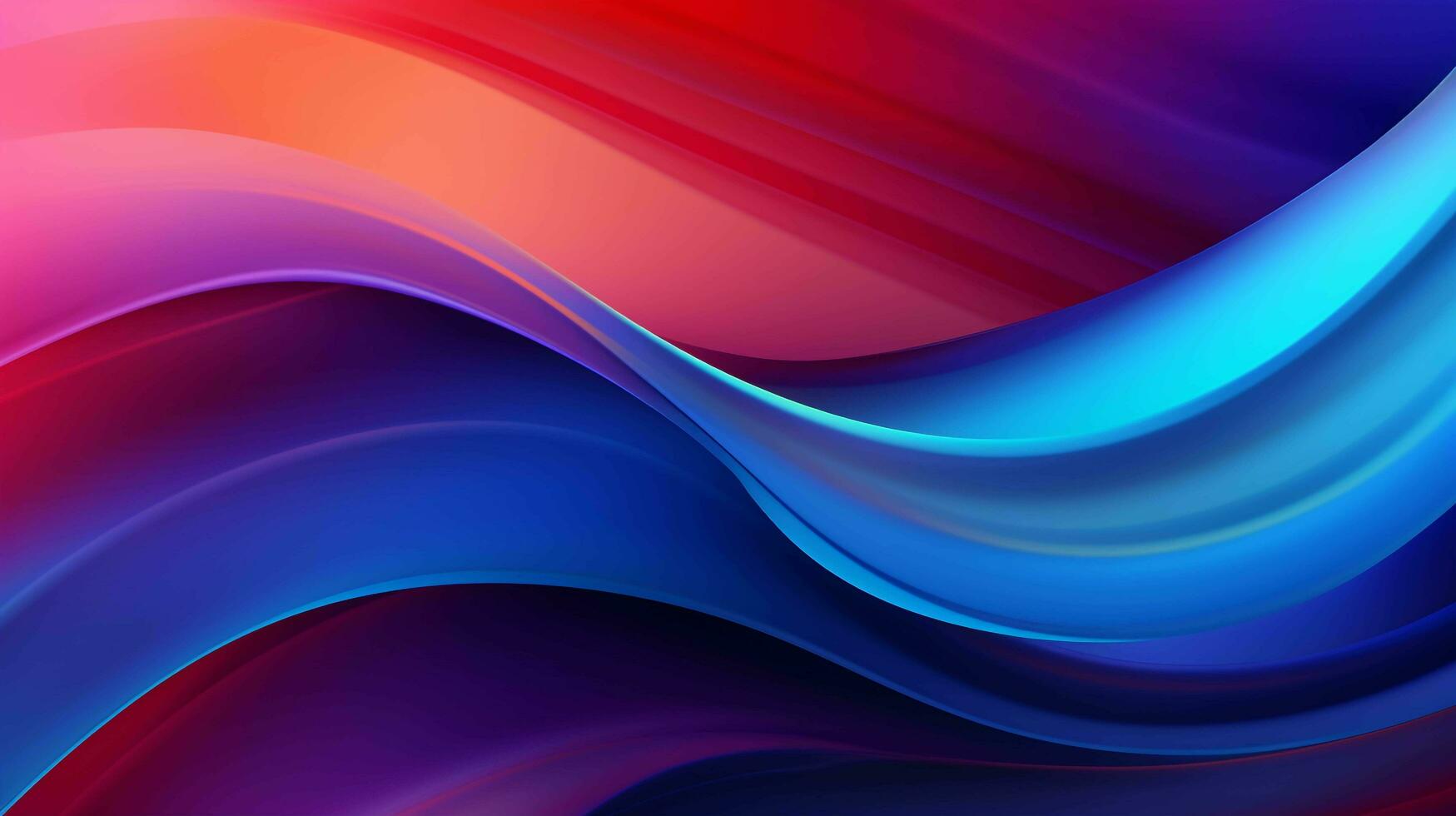 abstract wave gradient liquid background, featuring smooth transitions of vibrant colors that mimic the fluidity of liquid, AI generated photo