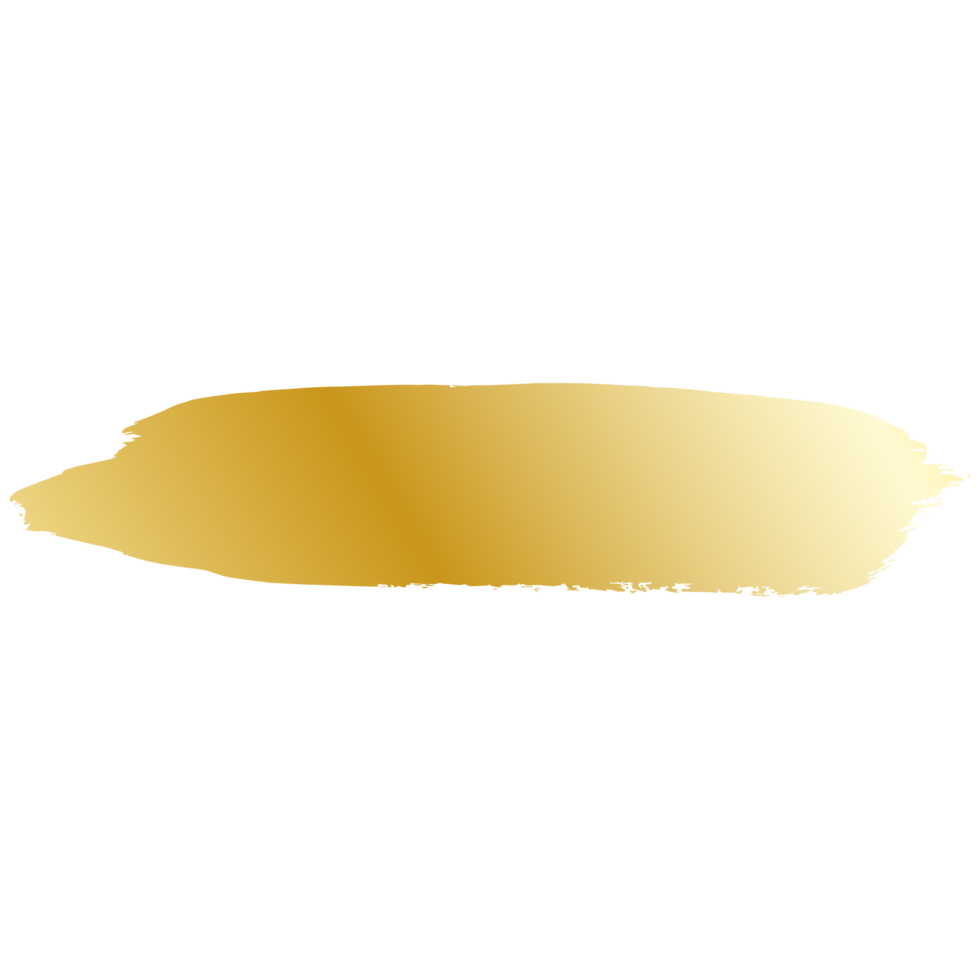 Abstract gradient golden background. Brush stroke. Place for text png