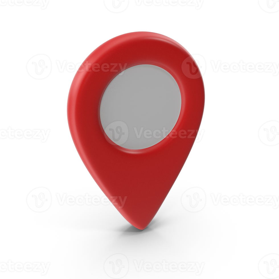 3D Rendering Realistic Location Red map pin GPS pointer markers GPS location symbol, maps and navigation apps, red geolocation markers, placemark icons, cartography, and traveler interest symbols png