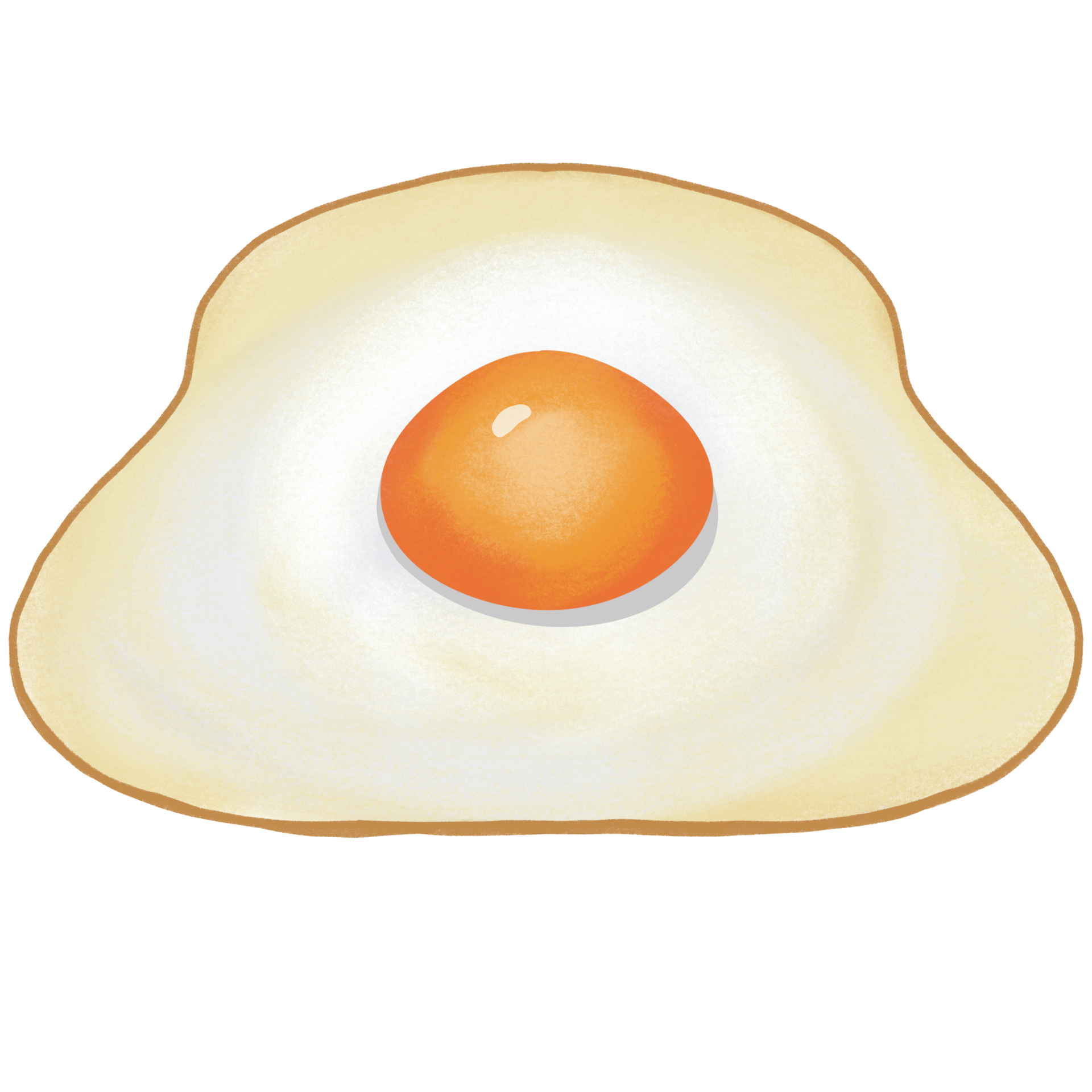 cute fried egg 22227594 PNG