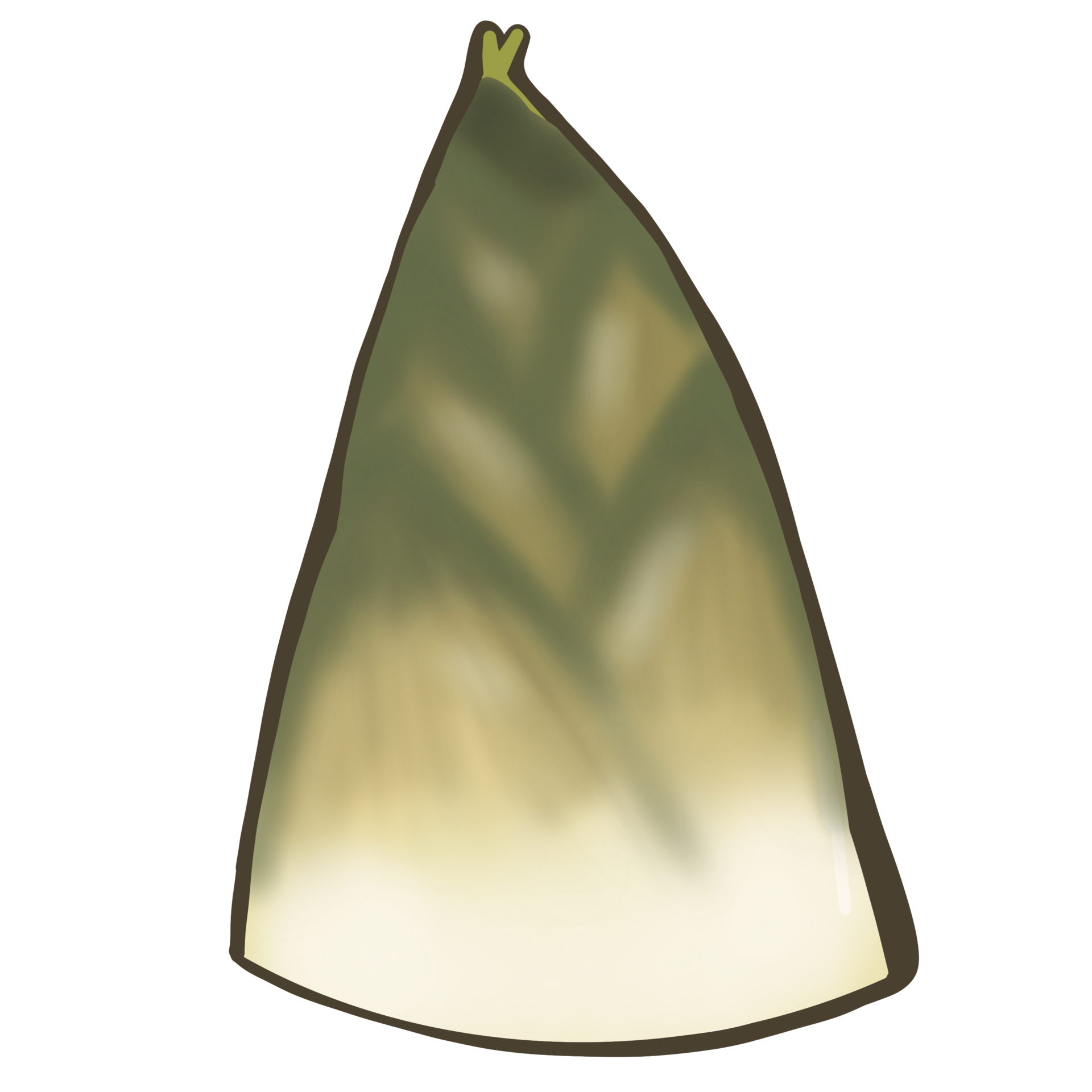 A bamboo shoot 26976862 PNG