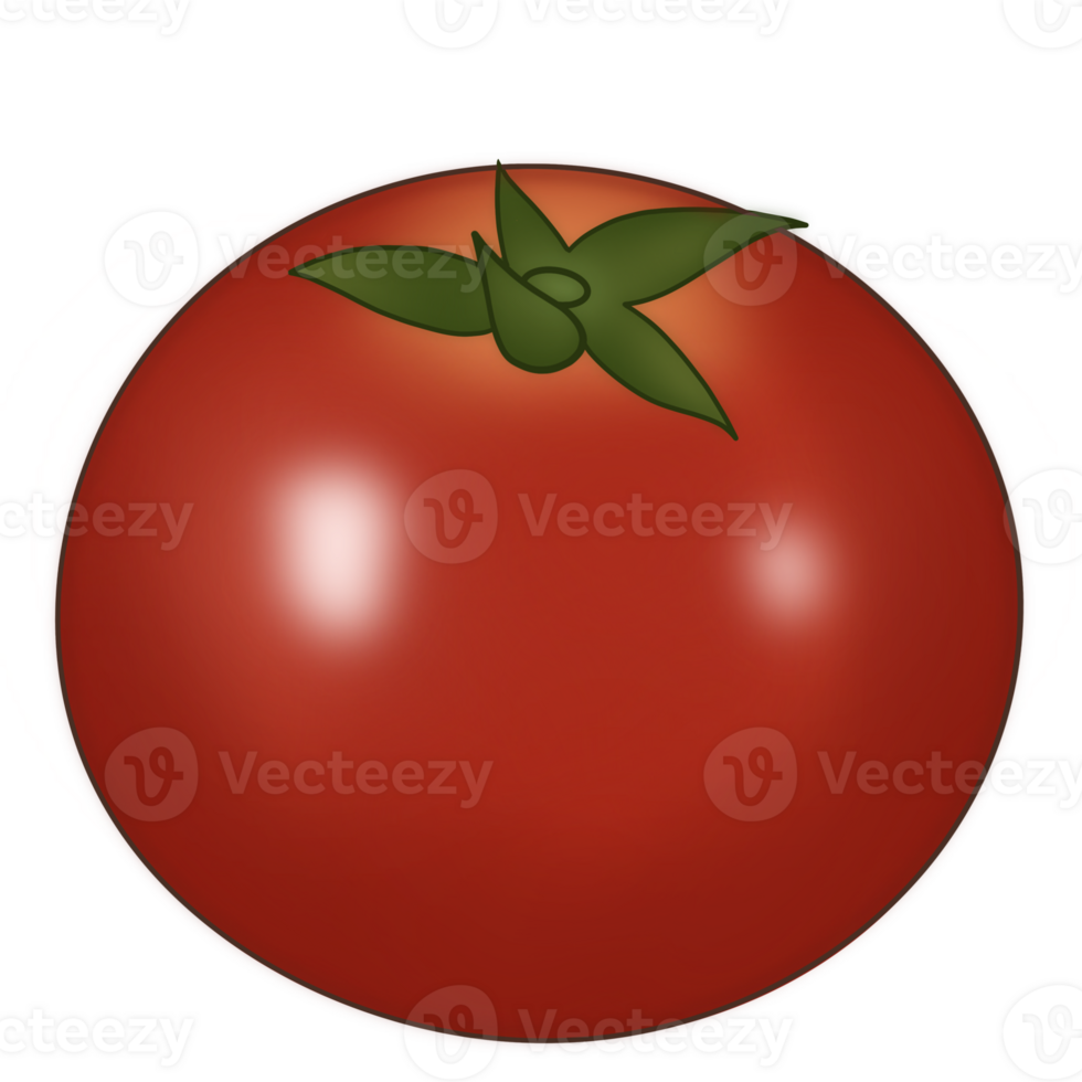 une rad tomate png