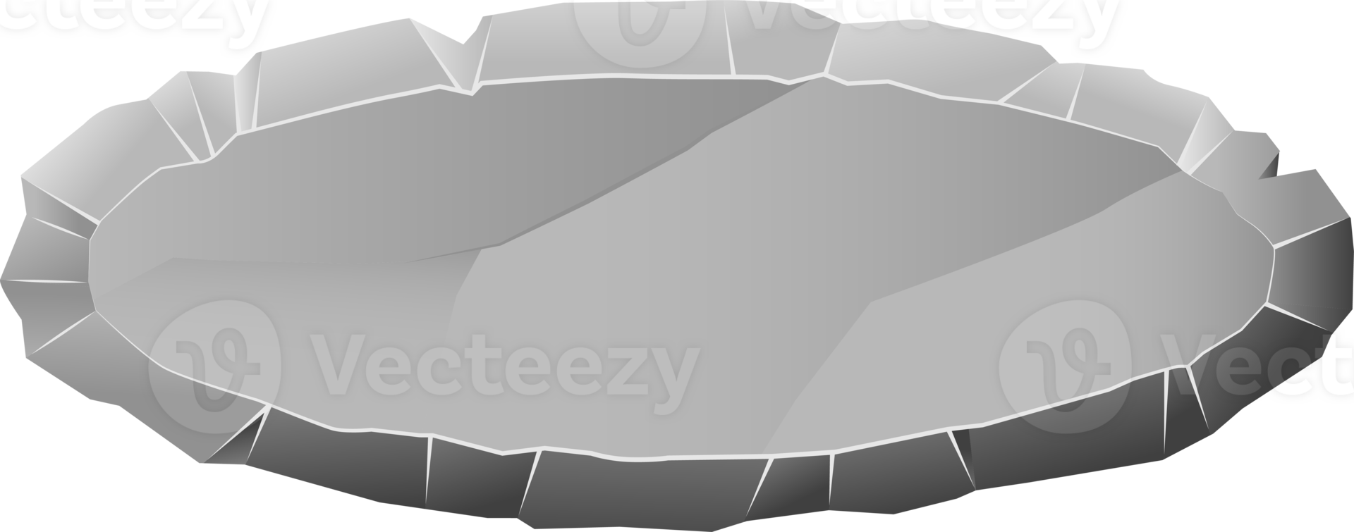 Stone menu board, rock button, gray stone banner, stone ui element png