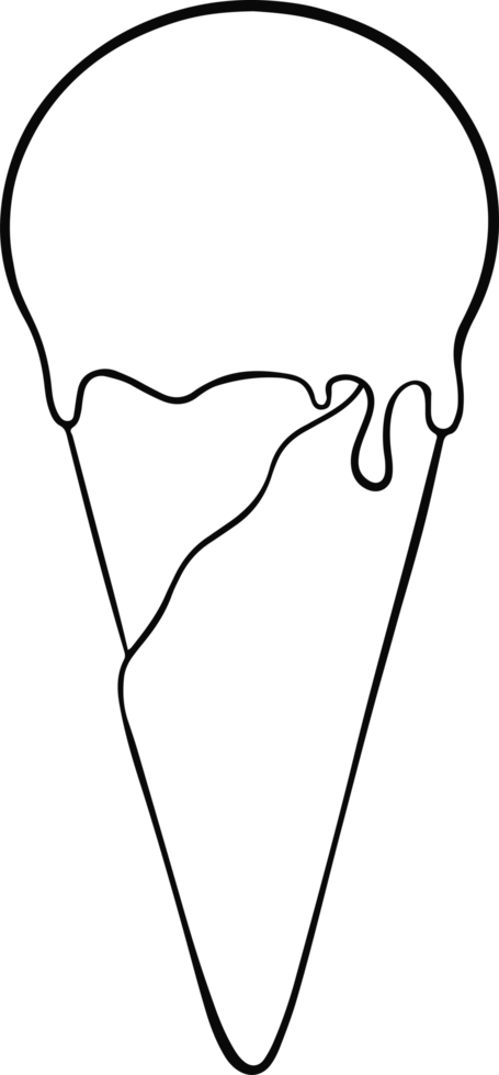 ice cream hand drawn png