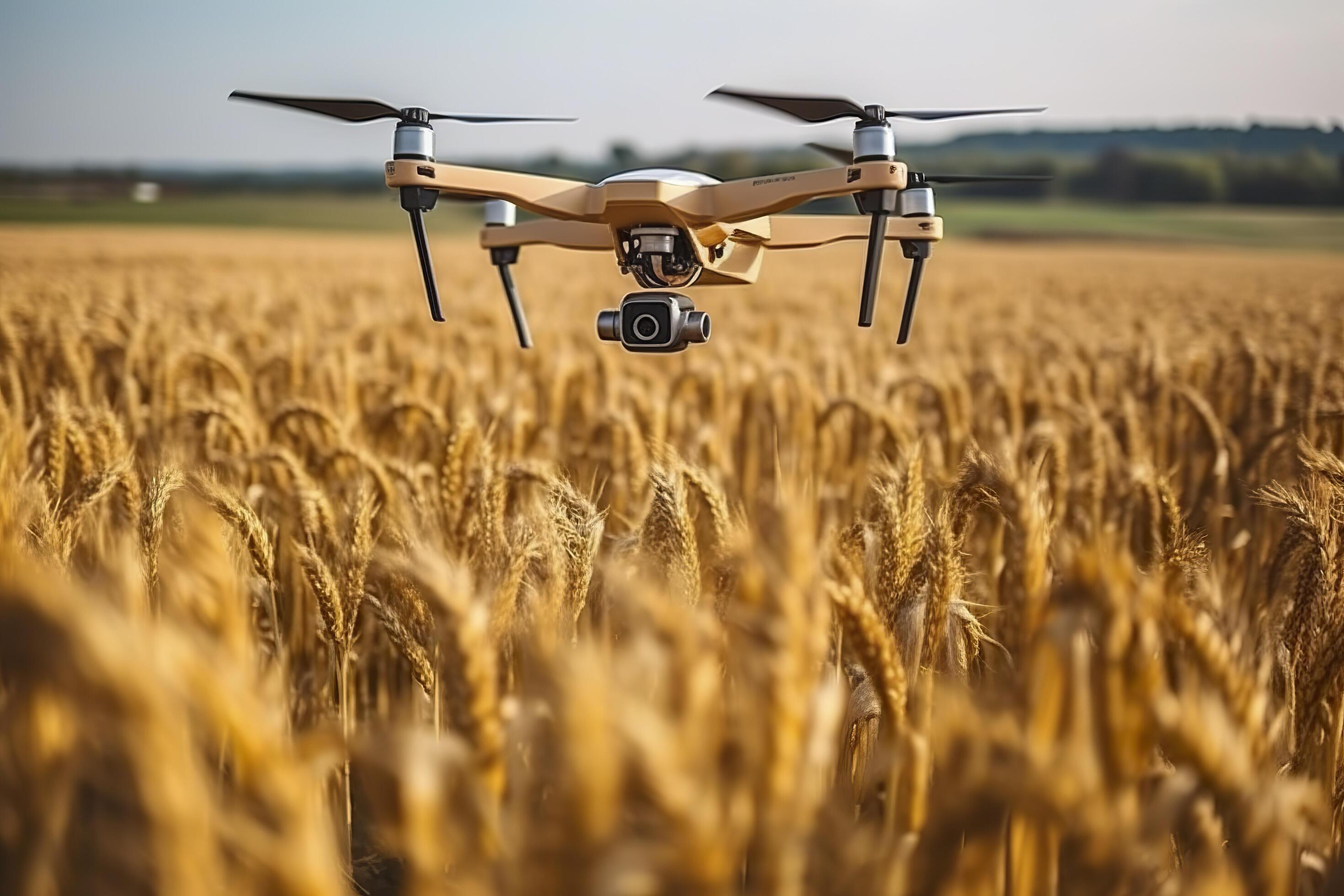 Drone-based crop monitoring methods for farmers
