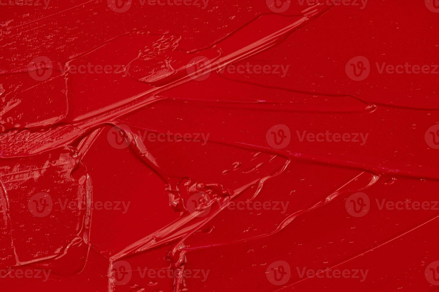 abstract red acrylic paint texture background photo