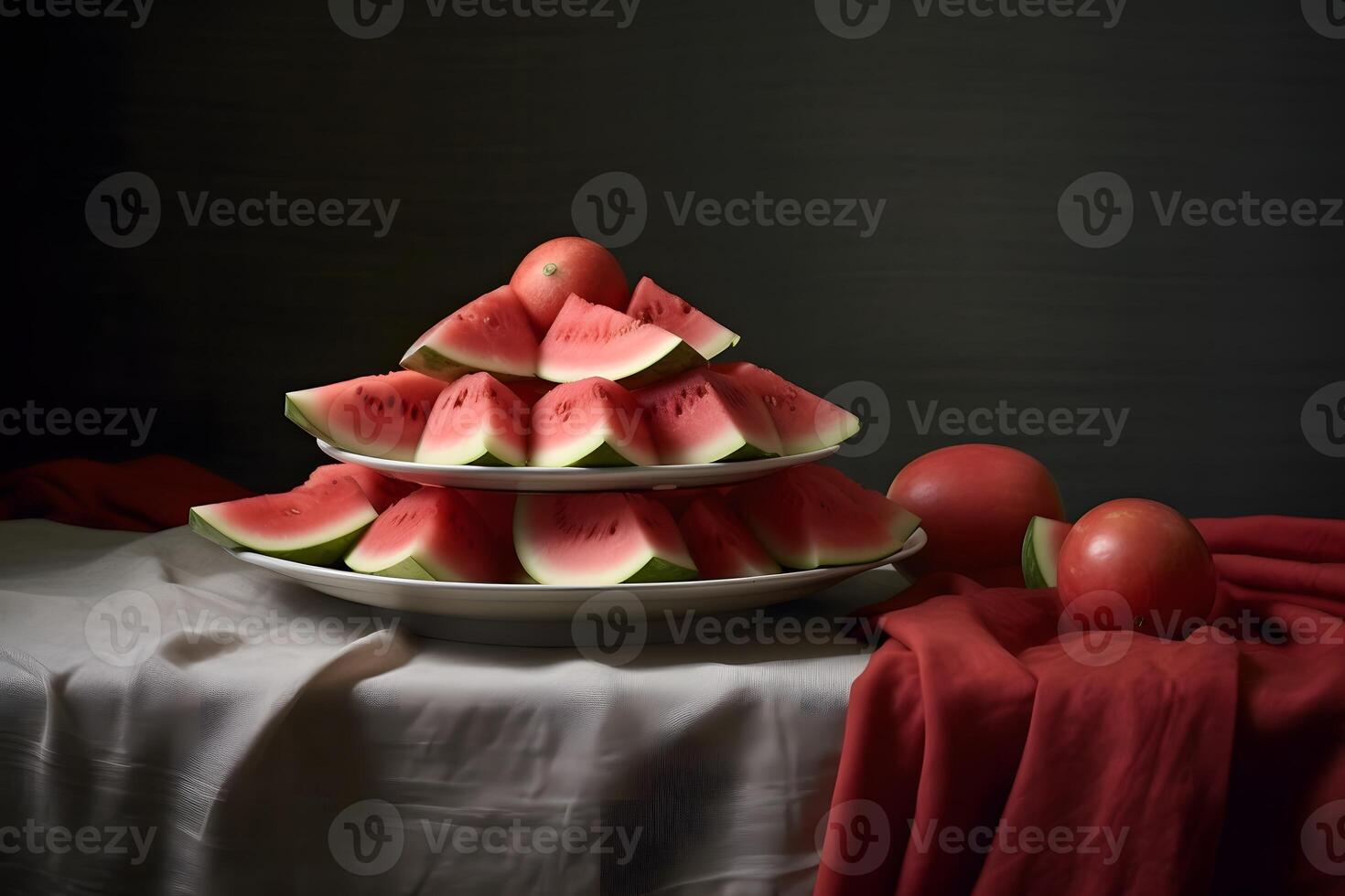 Watermelon aesthetic graphic art photo