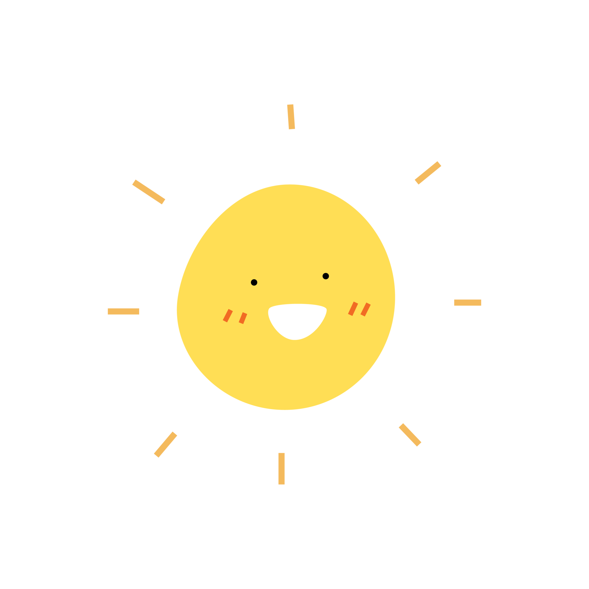 cute smile sun cartoon 26979614 PNG