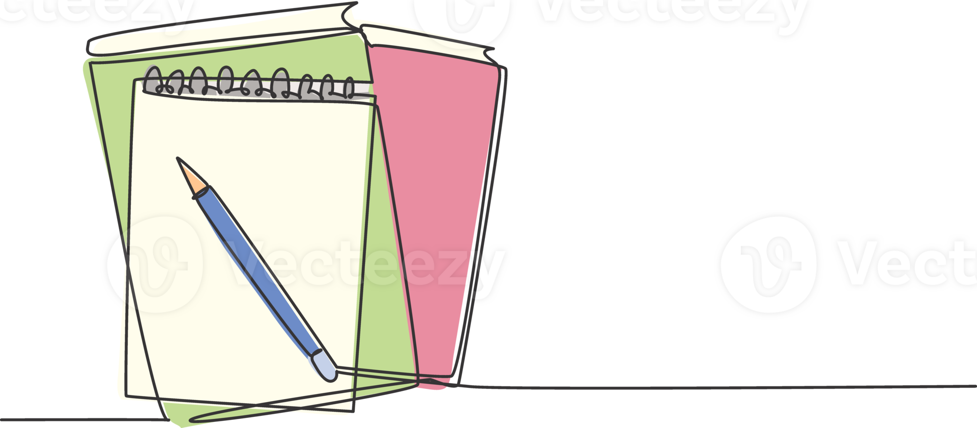 One continuous line drawing of young happy male businessman at the office tightly hugging the file he was carrying. Work service excellence concept single line draw design graphic illustration png