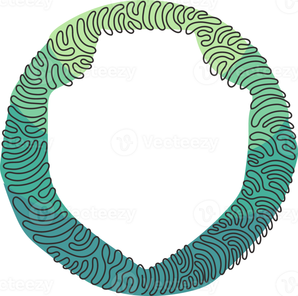 Single kontinuierlich Linie Zeichnung Glocke Symbol isoliert. Benachrichtigung Symbol modern, Symbol zum Webseite Design, Handy, Mobiltelefon Anwendung, ui. Strudel locken Kreis Stil. einer Linie zeichnen Grafik Illustration png