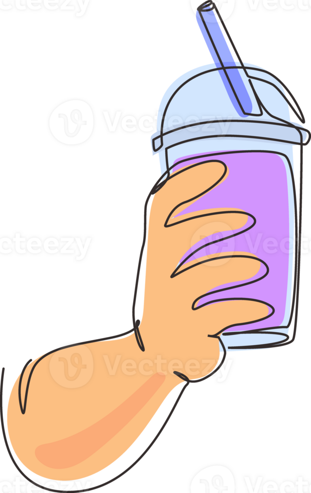 https://static.vecteezy.com/system/resources/previews/026/987/489/non_2x/continuous-one-line-drawing-hand-holding-plastic-cup-of-famous-taiwanese-bubble-tea-brown-sugar-flavor-tapioca-pearl-bubble-milk-tea-with-glass-straw-single-line-draw-design-illustration-png.png